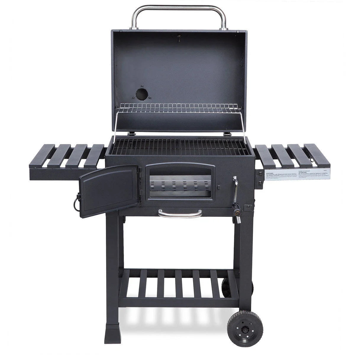 Outdoor XL Smoker Barbecue Charcoal Portable BBQ Grill Camping Garden