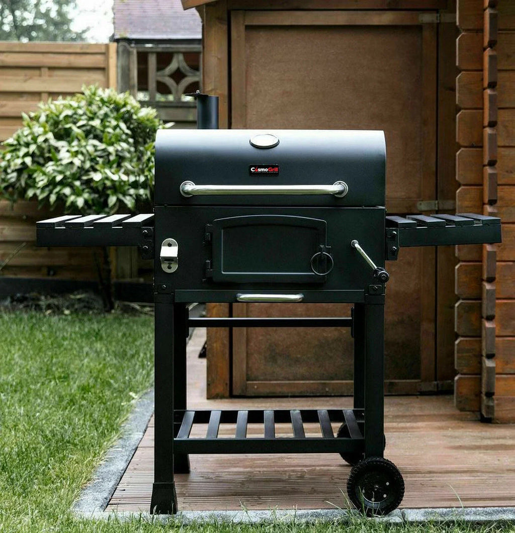 Outdoor XL Smoker Barbecue Charcoal Portable BBQ Grill Camping Garden